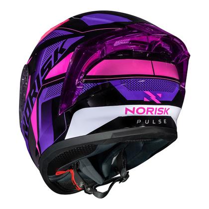 Imagem de Capacete Norisk Flow Pulse Rosa e Roxo