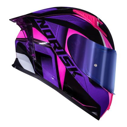 Imagem de Capacete Norisk Flow Pulse Rosa e Roxo