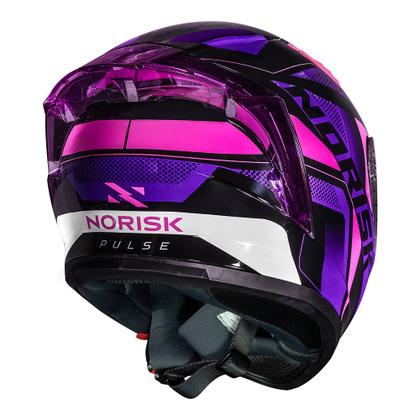 Imagem de Capacete Norisk Flow Pulse Rosa e Roxo
