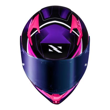 Imagem de Capacete Norisk Flow Pulse Rosa e Roxo