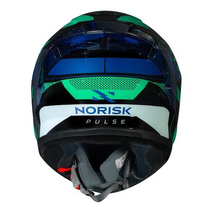 Imagem de Capacete Norisk Flow Pulse Verde e Azul