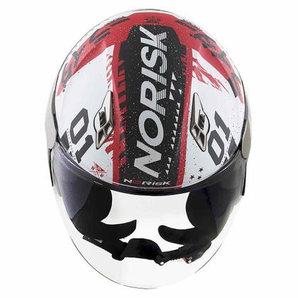 Capacete Norisk Jet OF559 Tokyo - Capacete de Moto - Magazine Luiza