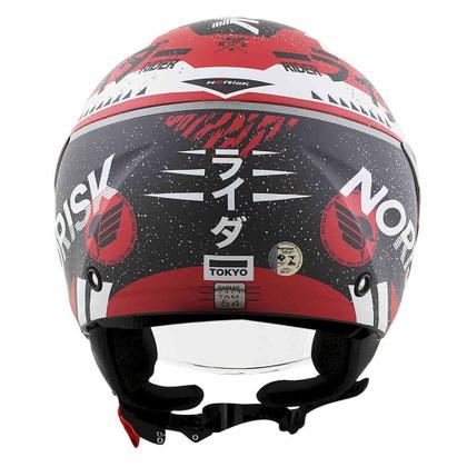 Capacete Norisk Jet OF559 Tokyo - Capacete de Moto - Magazine Luiza