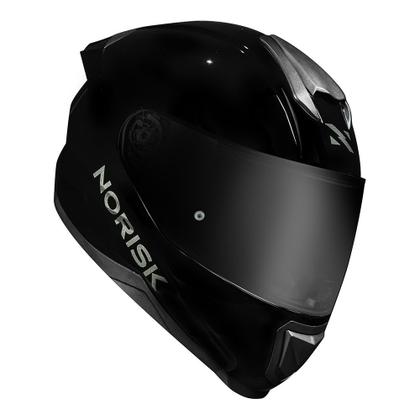 Imagem de Capacete Norisk Razor Black Edition Com Spoiler E Viseira
