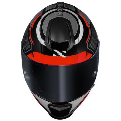 Imagem de Capacete norisk razor ff802 speedmax preto cinza laranja uv