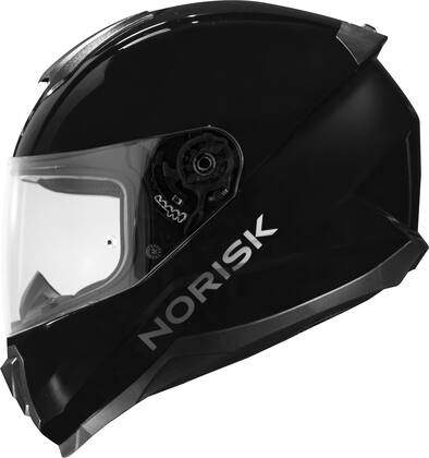 Imagem de Capacete Norisk Razor Monocolor Preto Brilho