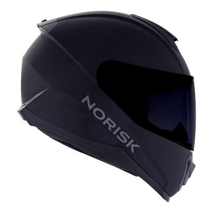 Imagem de Capacete Norisk Razor Monocolor Preto Fosco