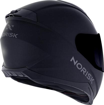 Imagem de Capacete Norisk Razor Preto Monocolor Feminino Masculino