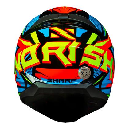 Imagem de Capacete Norisk Razor Sharp Preto Amarelo