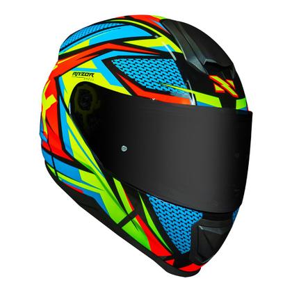 Imagem de Capacete Norisk Razor Sharp Preto Amarelo