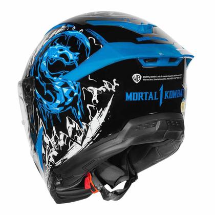 Imagem de Capacete Norisk Rock Mortal Kombat Sub-Zero
