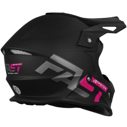 Imagem de Capacete Off Road Piloto Motocross Trilha Enduro Fast 788 Solid Pro Tork Esportivo Fechado Masculino Feminino + Nota Fiscal