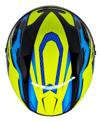 Imagem de Capacete Para Moto Aberto X Open Up Fox Fw3 Óculos Interno