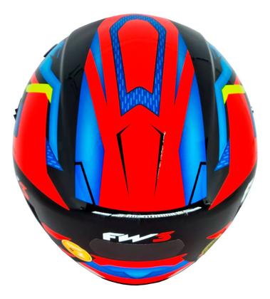 Imagem de Capacete Para Moto Aberto X Open Up Fox Fw3 Óculos Interno
