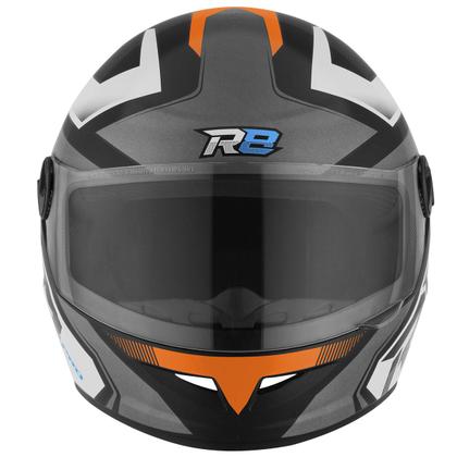 Imagem de Capacete Para Moto Fechado R8 Pro Brilhante Masculino Feminino