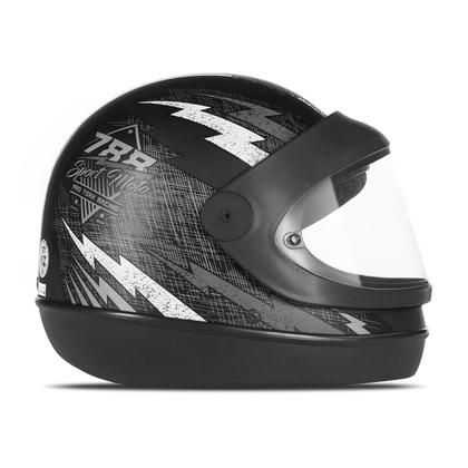 Imagem de Capacete Para Moto Masculino Feminino Integral Fechado Pro Tork Sport Moto Fundo Preto 