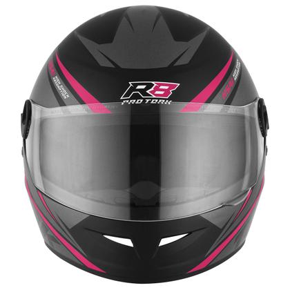 Imagem de Capacete R8 Pro Tork Moto Fechado Feminino Masculino Adulto Viseira Segurança Proteção