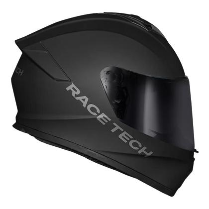 Imagem de Capacete Race Tech Hit Monocolor Preto Fosco