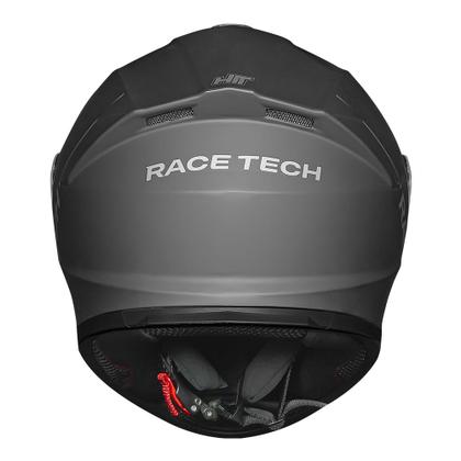Imagem de Capacete Race Tech Hit Monocolor Titanium Fosco Fechado