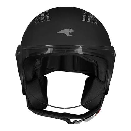 Imagem de Capacete Race Tech One Monocolor Preto Fosco