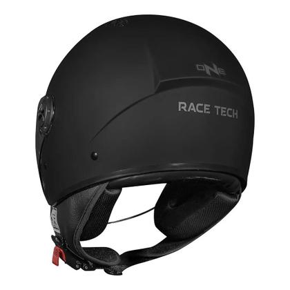 Imagem de Capacete Race Tech One Monocolor Preto Fosco