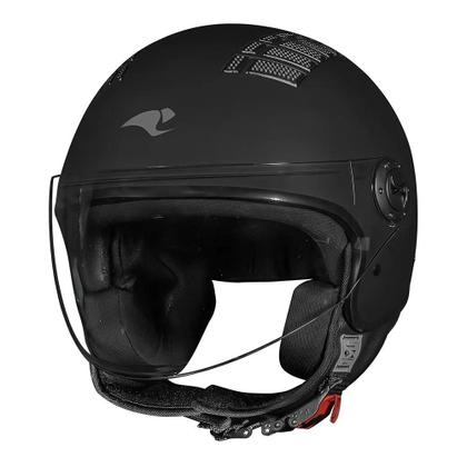 Imagem de Capacete Race Tech One Monocolor Preto Fosco