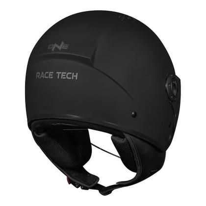 Imagem de Capacete Race Tech One Monocolor Preto Fosco