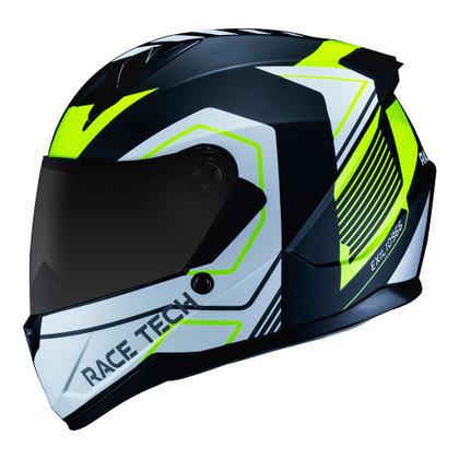 Imagem de Capacete Race Tech Sector Exilio Matte Black Yellow 56S