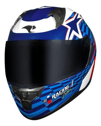 Imagem de Capacete Race Tech Sector Grid Bandeira França