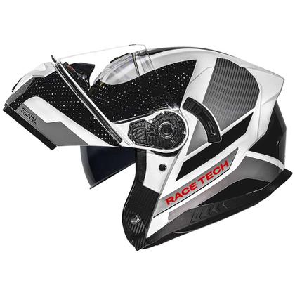 Imagem de Capacete Race Tech Signal Gear Escamoteável