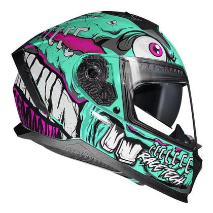 Imagem de Capacete Race Tech Volt Croc Aqua