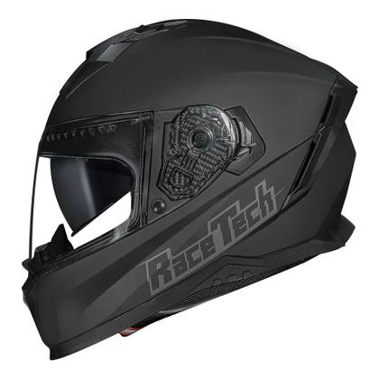 Imagem de Capacete Race Tech Volt Monocolor Preto Fosco Óculos interno