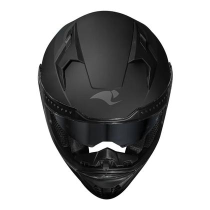 Imagem de Capacete Race Tech Volt Monocolor Preto Fosco Óculos interno