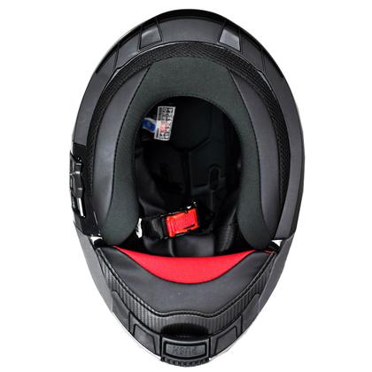 Imagem de Capacete Robocop Articulado Texx Kratos Cyber Cinza Moto