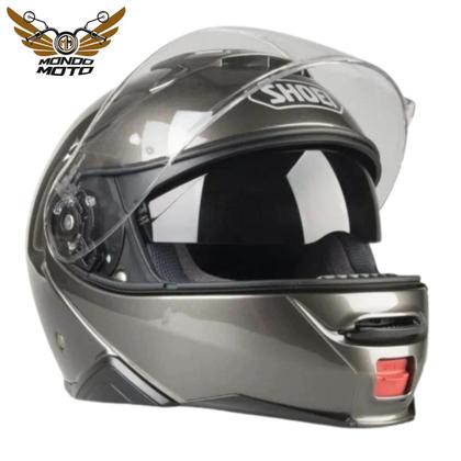 Imagem de Capacete shoei neotec 2 anthracite + intercomunicador cardo spirit 