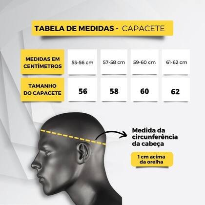 Imagem de Capacete Taurus San Marino Grafic Branco tamanho 62