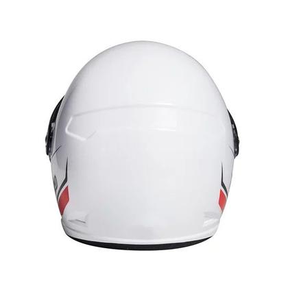 Imagem de Capacete taurus wind v3 visor tecno branco/verm 58