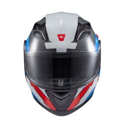 Imagem de Capacete Texx Escamot Gladiator V3 Reisen Azul Verm Branc 60