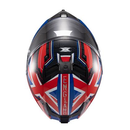 Imagem de Capacete Texx Fecha Kaiman Flag Uk Bril 58