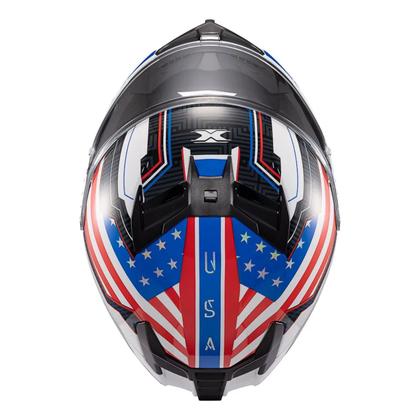 Imagem de Capacete texx kaiman flag usa estados unidos