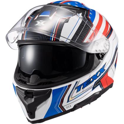 Imagem de Capacete texx kaiman flag usa estados unidos