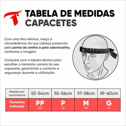 Imagem de Capacete Traxart STRT Branco GB-150