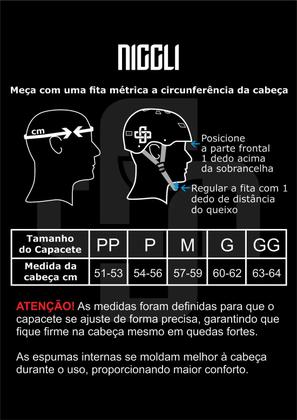 Imagem de Capacete verde neon pro brilho niggli