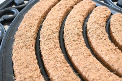 Imagem de Capacho Antiderrapante Fibra De Coco Arco Irís 45x75cm - Kacyumara