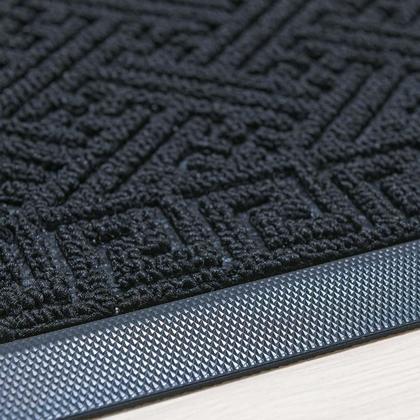 Imagem de Capacho Antiderrapante Porta Lima 01 Preto 0,40X0,60M