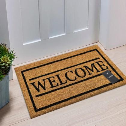 Imagem de Capacho de Porta Fibra de Coco 33x60cm - Rio Home