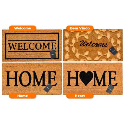 Imagem de Capacho de Porta Fibra de Coco 33x60cm - Rio Home