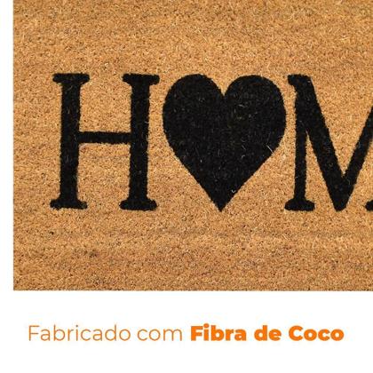 Imagem de Capacho de Porta Fibra de Coco 33x60cm - Rio Home