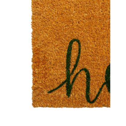 Imagem de Capacho Fibra de Coco Estampado 24 Colorido 0,33X0,60M