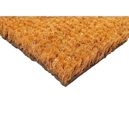 Imagem de Capacho Fibra De Coco Estampado 29 Bege Preto 0,33x0,60m